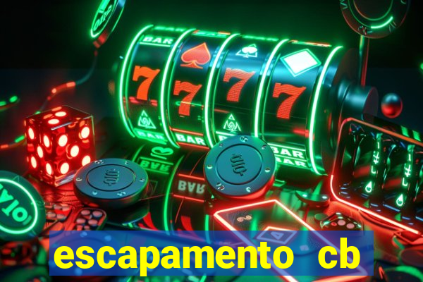 escapamento cb twister 250